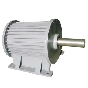 Generator Magnet permanen Sychronous AC 3 fase, penggerak langsung 200KW