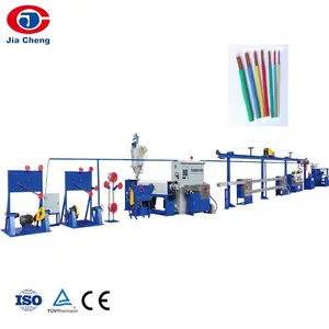 Jiacheng JCJX-70 * 25d Pvc Elektrische Automatische Kabel Draad Geïsoleerde Extruder Maken Machine