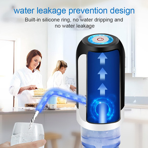 Pompa Elettrica Portatile per Dispenser d'Acqua, Design Riutilizzabile, Adatta Universalmente per Contenitori da <span class=keywords><strong>3</strong></span>-5 Galloni - Product Image 3