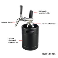Nitro Cold Brew Cafetière Mini Fût En Acier Inoxydable Home Diy Brew Coffee System Kit Distributeurs De Boissons