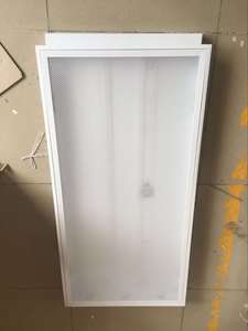 T8 hiện đại <span class=keywords><strong>2x4</strong></span> led RECESS Bảng điều chỉnh ánh sáng với lăng kính khuếch tán lưới Bảng điều khiển cho văn phòng sắt cơ thể - Product Image 2