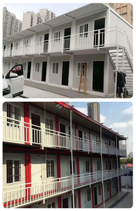 Contenedor Expandible Personalizado de 20 pies y 2 Dormitorios, Sala de Estar Móvil Rápida, Caja de Embalaje, Casa Móvil Modular Prefabricada Moderna - Product Image 4