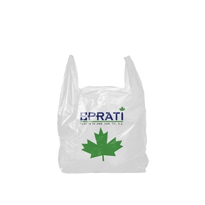 Bolsas de Plástico Blancas al por Mayor para Camisetas, Bolsas Desechables para Compras en Supermercados - Product Image 1