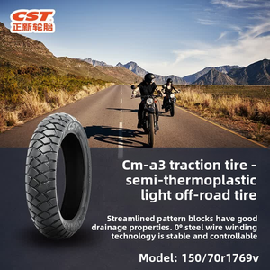 Neumático Radial Todoterreno CM-A3 para Reemplazo/Reparación, Diámetro de 16-20 Pulgadas, Compatible con Llantas de 17-19 Pulgadas, Tamaños 110/80 R19, 120/70 <span class=keywords><strong>R17</strong></span>, etc. - Product Image 6