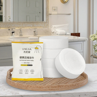 Toalla de Baño Comprimida Desechable Grande, 100% Fibra Vegetal Biodegradable, Multifuncional para Spa, Hogar, Cuidado de Belleza, Pedido al por Mayor
