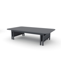 Ensemble de canapés d'extérieur modernes, meubles de patio avec table basse, ensemble de salon de jardin de luxe pour villa, hôtel, complexe et terrasse