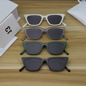 Gafas de sol tipo ojo de gato para mujer Gm, montura gris de PC, lentes polarizadas UV400, tipo 3, protección solar de alta resistencia AG203 - Product Image 3