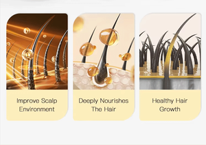 卸売カスタムオーガニック栄養ヘアグロース＆抜け毛防止オイル（ビオチン、ローズマリー、キャスターオイル配合）-プライベートラベルOEM/ODM - Product Image 2