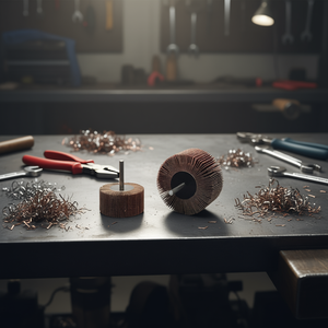 Fervi Flared Cup <b>Grinding</b> <b>Wheels</b> Resin Bonded Aluminum Oxide for Deburring - Product Image 3