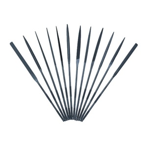 Jeu de limes à aiguilles industrielles japonaises de haute qualité TSUBOSAN, à extrémité conique, ensembles de 5 à 12 pièces, pour ébavurage - Product Image 4