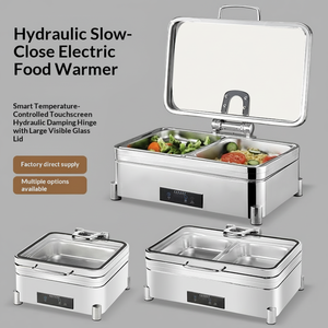 เตาปรุงอาหารทรงสี่เหลี่ยมหรูหรา แบบช่องเดียว/สองช่อง รุ่น LT-350 ไม่มีแผ่นทำความร้อน ใช้ร่วมกับเตาแม่เหล็กไฟฟ้า - Product Image 6