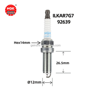 หัวเทียนอิริเดียมแพลตตินัม NGK รุ่น ILKAR7G7 92639 PE0118110 สำหรับ Buick Yinglang Yuelang 1.3T Chevrolet Cruze Kovoz - Product Image 6