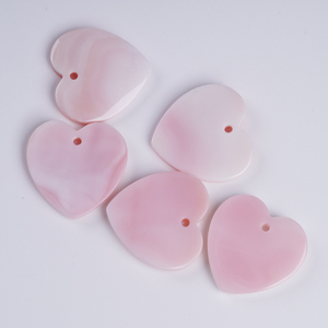 25,4mm 38,1mm 72*76mm colgante en forma de corazón madre Natural de perla reina tuerca <span class=keywords><strong>Shell</strong></span> con agujero para la fabricación de joyas - Product Image 3