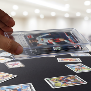 Support de Présentation pour Cartes Gradées en Acrylique Transparent, Boîtier de Protection Rigide en Plastique Durable pour Cartes de Collection, Marque <span class=keywords><strong>JVD</strong></span> - Product Image 1