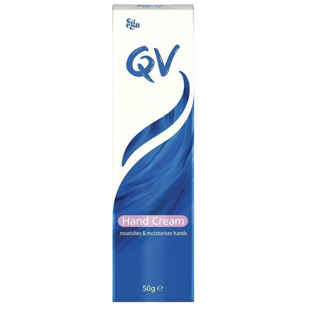 QV Creme Mãos 50g Hidrata e Hidrata a Pele Sem Fragrância Não Gorduroso