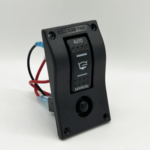 Yeni varış 12V 24V On/Off anahtarı tekne gemi yat su pompası kontrol paneli