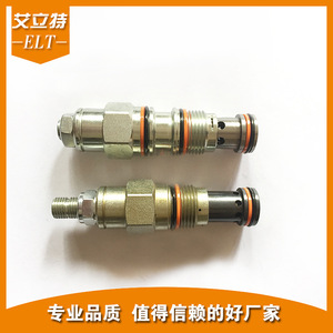 Soupape de décharge à action directe, soupape de contrôle de pression, soupape de trop-plein à deux voies, en acier au carbone fileté pour systèmes hydrauliques, fabriquée à Ningbo - Product Image 2