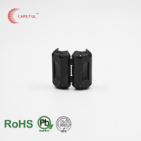 SCRC80C Split Ferrite Clamp Core EMI Filter Power Line Choke for Small Device Cable Noise Suppression 8mm Inner Diameter