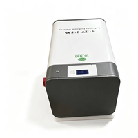 Système d'alimentation domestique d'urgence compatible avec tous les appareils domestiques, 16 kWh, affichage numérique de l'état, module solaire pour balcon, batteries lithium-ion