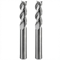 Fraise à queue Ruimeng pour circuits imprimés, 3 cannelures, en carbure monobloc, pour découpe d'aluminium CNC, accessoires d'outillage électrique pour ébavurage et finition, 1-5/8