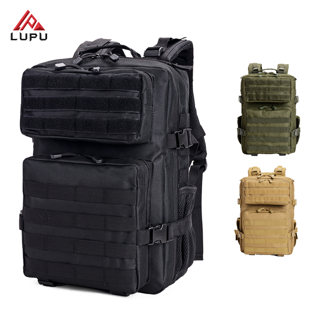 New Trending 900D Oxford Fashion Tactical Gym Bag Molle Pack with Zipper Closure 20-36L Waterproof Fitness Trekking Backpack