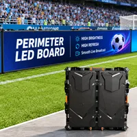 Écran LED de stade extérieur haute luminosité 4500cd 3840Hz, rafraîchissement 3840Hz, étanche IP65, écran périmétrique pour football/soccer