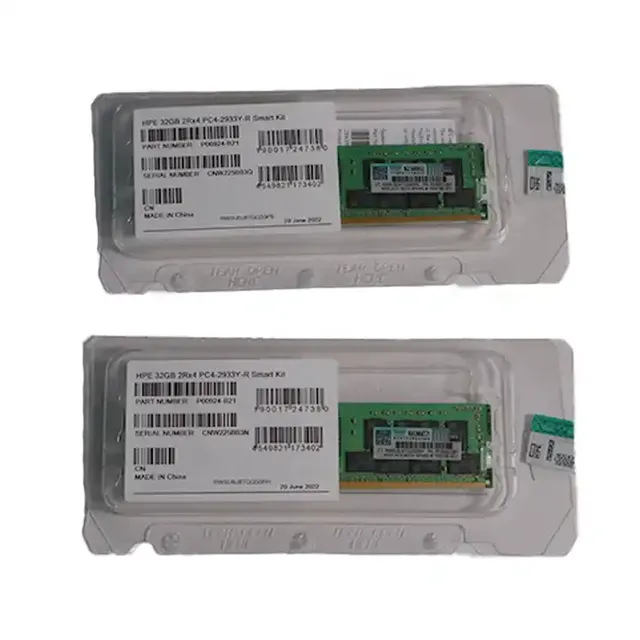 DDR5-5600 32GB (1x32GB) Dual Rank x8 DDR5-5600 CAS-46-45-45 EC8 Registered Smart Memory Kit P64706-B21