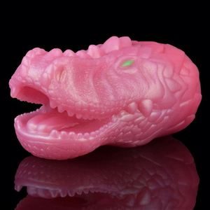 Masturbadores de Fantasía de Primera Calidad, Masturbadores Masculinos con Forma de Monstruo para Masaje de Pene, con Doble Canal, Silicona de Fantasía Única, Multicolor - Product Image 4