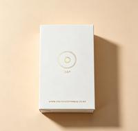 Boîte cadeau magnétique coulissante en papier rigide avec logo en feuille d'argent de luxe personnalisée pour parfum, bijoux, emballage cosmétique, matériaux recyclés