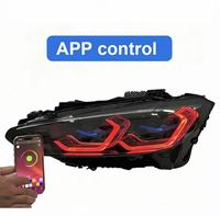 Phares LED RGB en gros pour BMW Série 4 G22 G23 G26 2021-2023 – Vente directe usine, ensemble de projecteurs DRL colorés (paire)