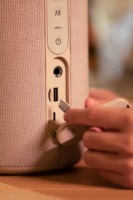 KUANGXIANG Idées Cadeaux 2026 Enceinte Karaoké Portable avec Micros Intégrés, Haut-parleur Bluetooth Sans Fil pour Extérieur avec Micro Sans Fil