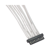 Harnais de câblage personnalisé Linksunet HRS Original 0.8mm Pitch DF52-10P-0.8C+DF52-2832PCF+UL1571-28AWG OD0.6MM