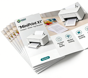 Brochure personnalisée à 3 volets, catalogue à prix abordable, <span class=keywords><strong>d</strong></span>épliant pour petites entreprises, impression sur carton pour prospectus - Product Image 4