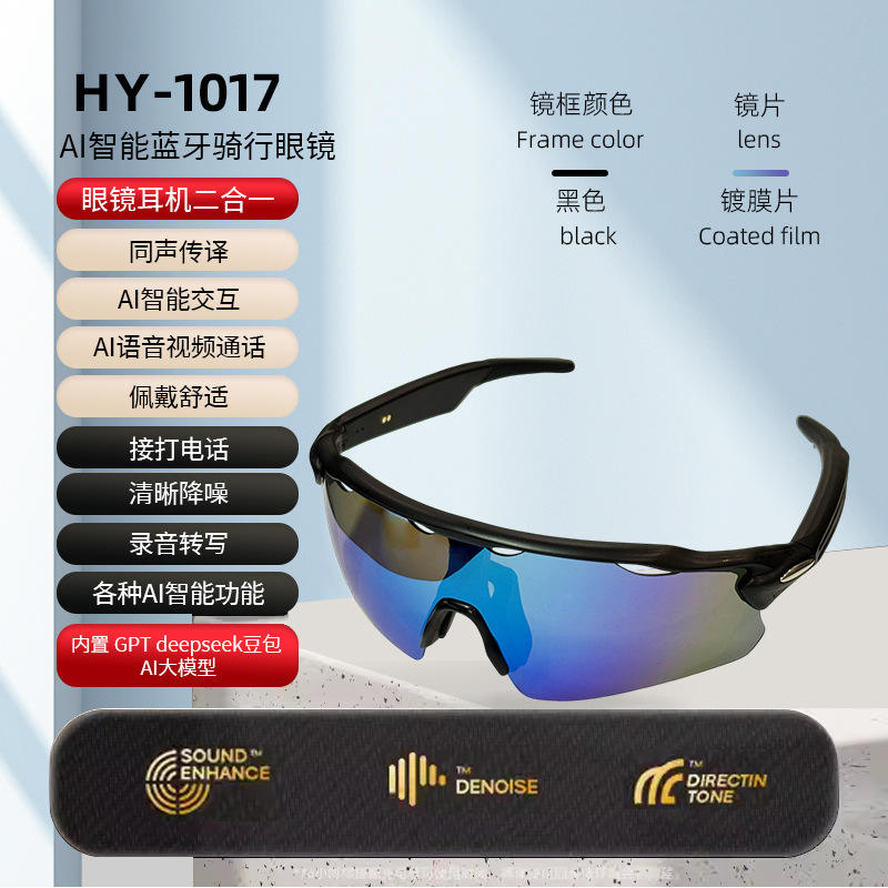 Hy-1017 เลนส์เคลือบกรอบดำ-การ์ดแปล ai