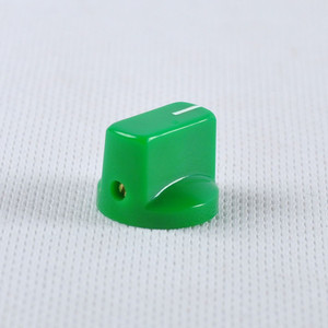 Bouton de <span class=keywords><strong>volume</strong></span> en plastique vert 19x15mm pour amplificateur de guitare à tube DIY, audio HIFI - Product Image 4