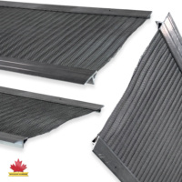 La gouttière en aluminium commerciale garde la garde industrielle de gouttière avec le prix concurrentiel et l'installation efficace