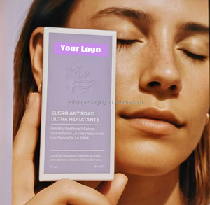 Nhà Sản Xuất Vàng Lá Dập Nổi Logo Sang Trọng Tinh Dầu Huyết Thanh Skincare Nước Hoa Bao Bì Hộp Với EVA Bọt Giấy Chèn - Product Image 5