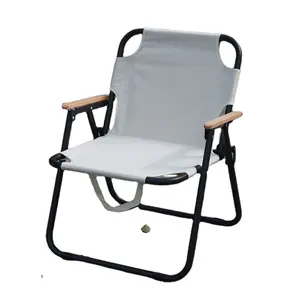 CHR025新设计单人便携式野营扶手椅折叠椅