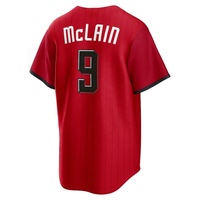 Envío Directo, Jersey de Béisbol de los Cincinnati Reds para Hombre y Niños # 44 Elly De La Cruz # 30 Ken Griffey Jr. # Uniforme de Softbol 9 Matt McLain
