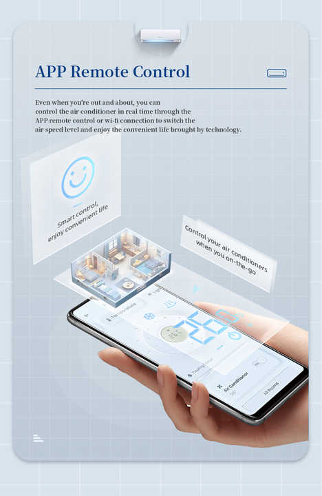 Midea, 9000BTU, ປະຢັດໄຟຟ້າ, ງຽບ, ເຢັນແຮງ, ຮັບປະກັນ 1 ປີ