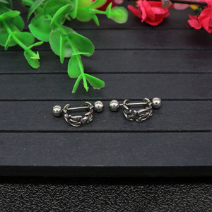Pendientes de Titanio con Diseño de Tornillo y Patrón Geométrico, Joyería de Moda para Fiestas - Product Image 4