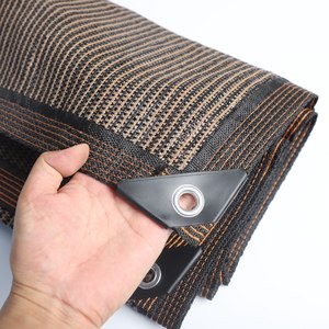 Kain Kasa Anti-UV HDPE, Jaring Gazebo Matahari Naungan Taman Jaring Layar Privasi Kolam Renang Layar Matahari HDPE <span class=keywords><strong>80</strong></span> ~ 85% - Product Image 2