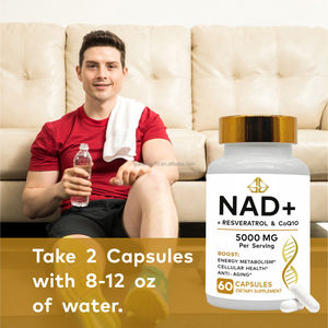Suplemento Dietético OEM NAD+ Antioxidante Antienvejecimiento que Mejora el Metabolismo Celular - Adultos 60 Cápsulas - Product Image 4
