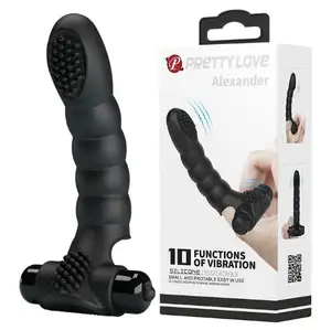 Pretty love vibrator jari pemijat seksi, mainan seks vibrator untuk wanita stimulasi vagina, vibrator klitoris g spot