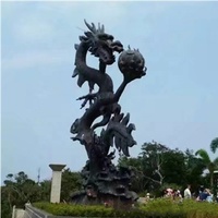 Sculptures de Dragon Kylin en pierre naturelle chinoise, décoration polie à la main, belles poupées décoratives