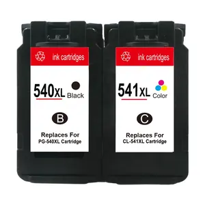 Hicor再生インクジェットカートリッジ540541540xl541xl互換の詰め替え可能なインクカートリッジPG540CL541 for Canon