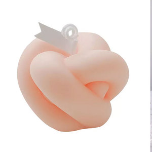 Vela Perfumada con Forma de Nudo, Personalizable, Vela Aromática con Diseño Trenzado - Product Image 4