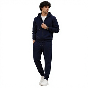 Ensemble de survêtement unisexe personnalisé délavé à l'acide, comprenant un sweat à capuche oversize et un pantalon de jogging en molleton, style streetwear, deux pièces - Product Image 1