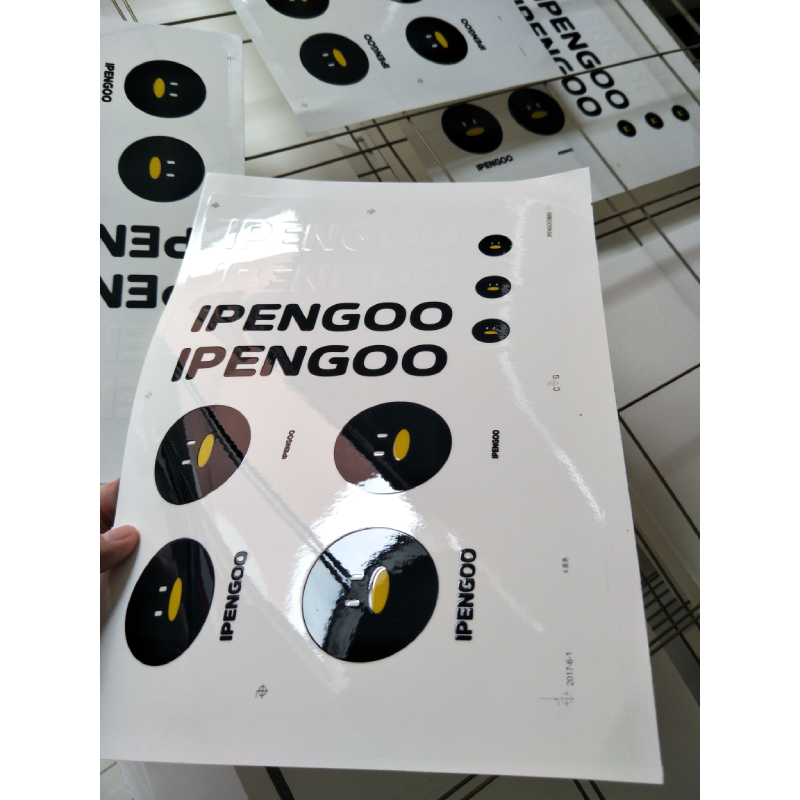 Pegatinas de motocicleta personalizadas, pegatinas de transferencia de deslizamiento de agua de motocicleta de la mejor calidad calcomanías para la venta