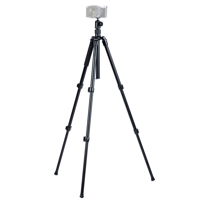 Shooting Tripod Portable Aluminum Travel Tripod Universal Camera Tripod With Monopod